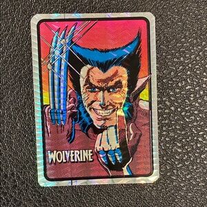 Wolverine Holographic Trading Card - Bright Multicolor Artwork